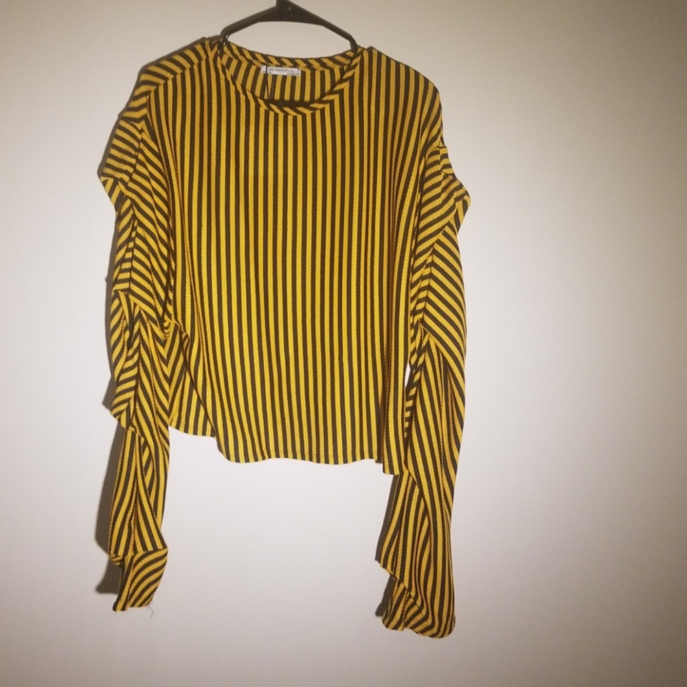 Ruffled blouse